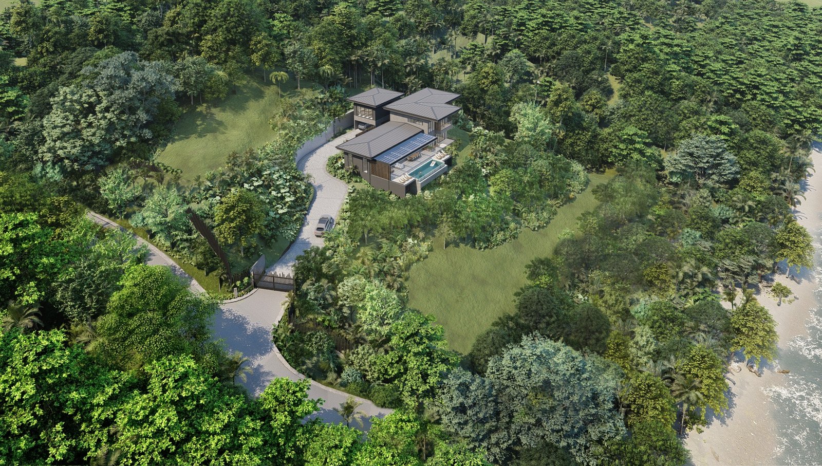 Luxury Beachfront Estate in Costa Rica – Rare 2.33-Acre Investment Opportunity